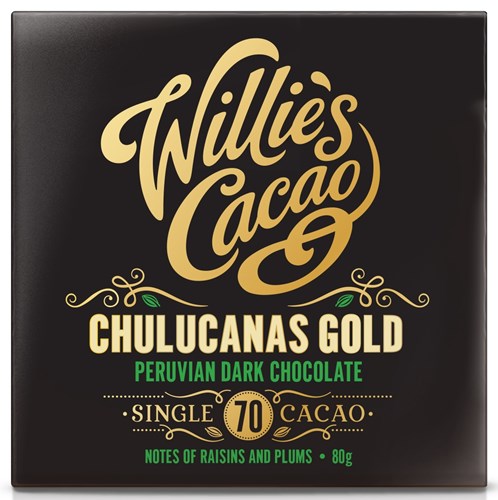 Willie’s Cacao Peruvian Gold Chulucanas 70 Dark Chocolate Bar 50g