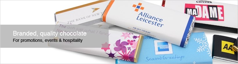 Personalised chocolate bars