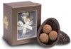 Dark chocolate Easter Egg with Dark chocolate Champagne Truffles