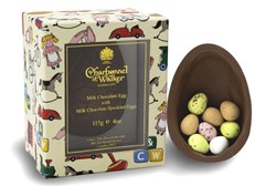 Childrens Milk Chocolate Easter Egg with Mini Eggs