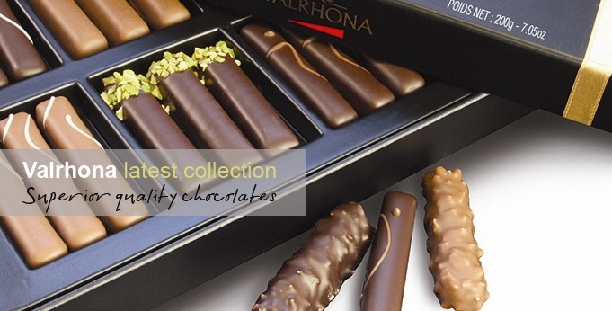 Valrhona chocolate collection headline