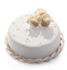 Chocolate roses used for cake decoration
