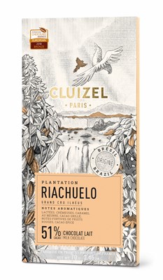 Michel Cluizel Riachuelo, 51% milk chocolate bar