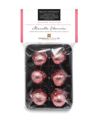 Superior Selection, 6 Cherries in Kirsch Chocolate Gift Pack