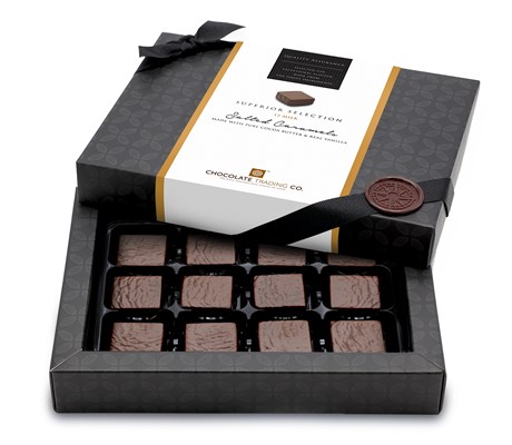 Superior Selection, Salted Caramels Chocolate Gift 12 Box