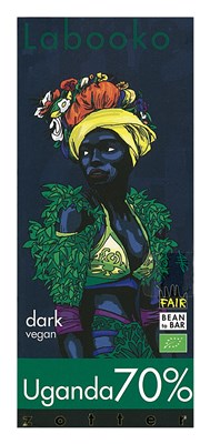 Zotter, Labooko Uganda, 70% dark chocolate bar
