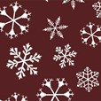 Snowflake chocolate transfer