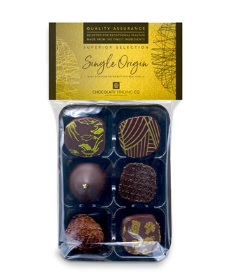 Single Origin Ganaches Chocolate Gift Tray