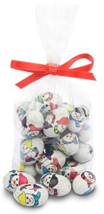 Snowmen chocolate eggs