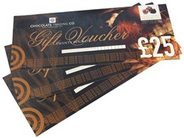 chocolate gift vouchers £25