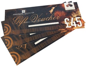 45 Chocolate gift voucher
