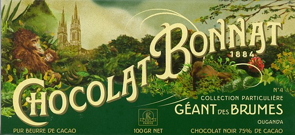 Bonnat, Geant Des Brumes, 75% dark chocolate bar