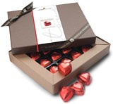 milk chocolate hearts gift box
