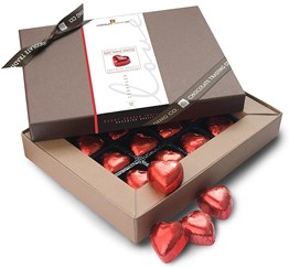Milk Chocolate Hearts Gift Box