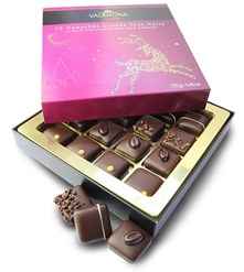 Christmas dark chocolate ganaches gift box