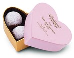 Valentines chocolate truffle box