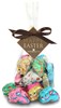 Foiled chocolate Easter bunnies with gift wrap option