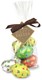 Spotty chocolate easter eggs with gift wrap option