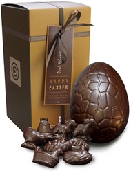 Oeuf Noir, dark chocolate Easter egg