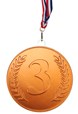 Bronze chocolate medal