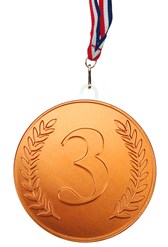 100mm Bronze Chocolate Medal