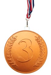  100mm Bronze Chocolate Medal