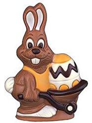 Milk Chocolate Easter Bunny & Barrow