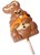 Chocolate Easter bunny lolly