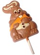 Chocolate Easter bunny lolly