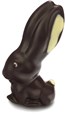 Dark chocolate Easter bunny