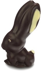 Dark chocolate Easter bunny