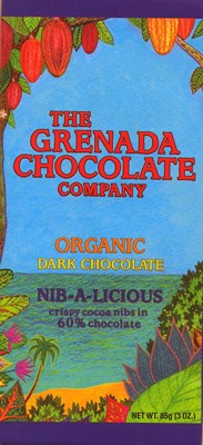 Grenada, Nib-a-licious dark chocolate bar