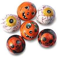 Halloween chocolate balls