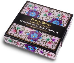 Booja espresso truffles artist Christmas chocolate gifts from The Chocolate Trading Co