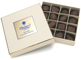 milk assortment gift box Christmas chocolate gifts from The Chocolate Trading Co