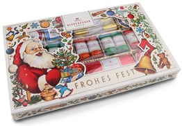 Christmas marzipan selection gift box (400g)