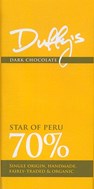 Star of Peru, 70% dark chocolate bar