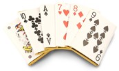 Chocolate playing cards