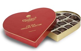 Valentines Milk Chocolate Gift Box