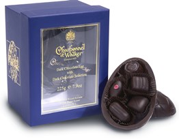 Charbonnel Et Walker - Dark Chocolate Easter Egg With Dark Chocolates  