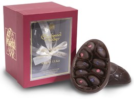 Charbonnel et Walker - Rose & Violet Dark Chocolate Easter Egg