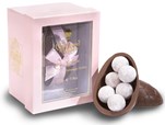 Milk Chocolate Easter Egg with Pink Champagne Truffles