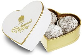 Charbonnel et Walker White Heart Champagne Truffles Gift Box