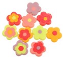 Chocolate Flowers Decorations for cakes & cupcakes