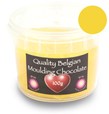 Yellow modelling chocolate