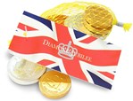 Jubilee net of chocolate coins