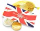 Jubilee net of chocolate coins