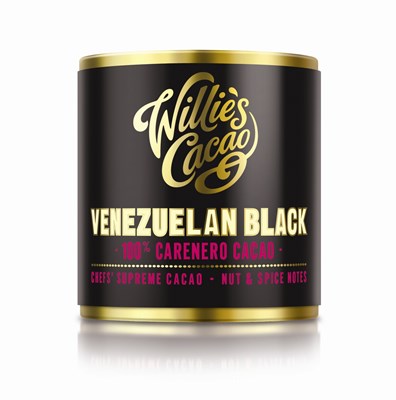 Willies Venezuelan Black Caranero Superior 100% cocoa