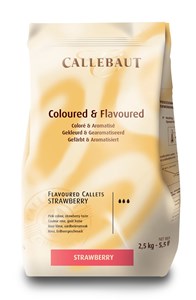 Callebaut strawberry chocolate chips