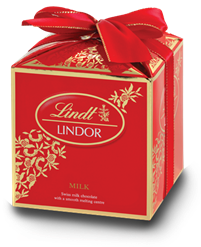 Lindt, Lindor milk chocolate cube